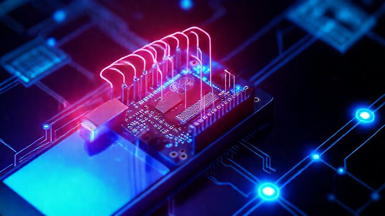 Arduino muestra datos inalámbricos en azul