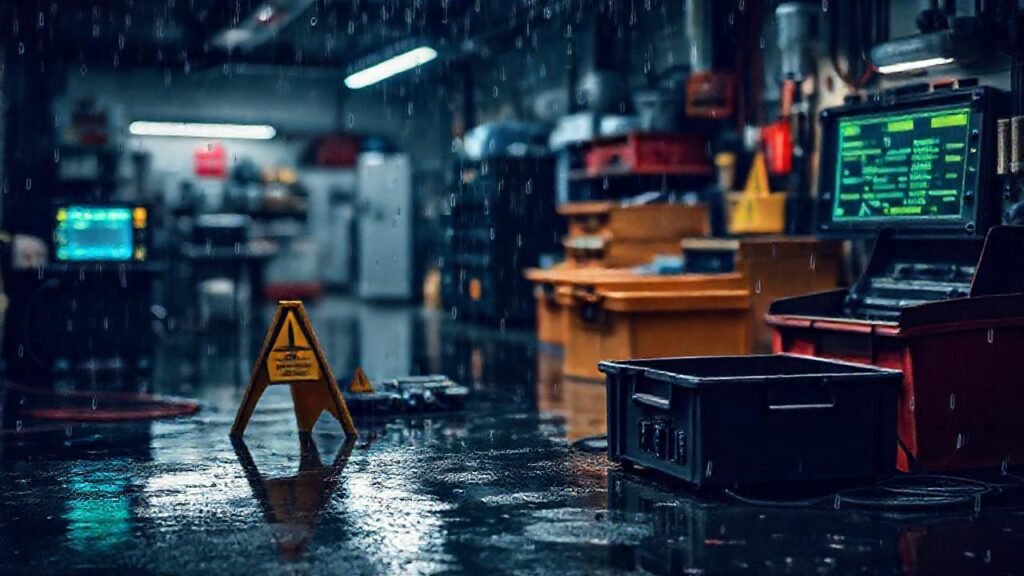 Taller lluvioso: tecnología