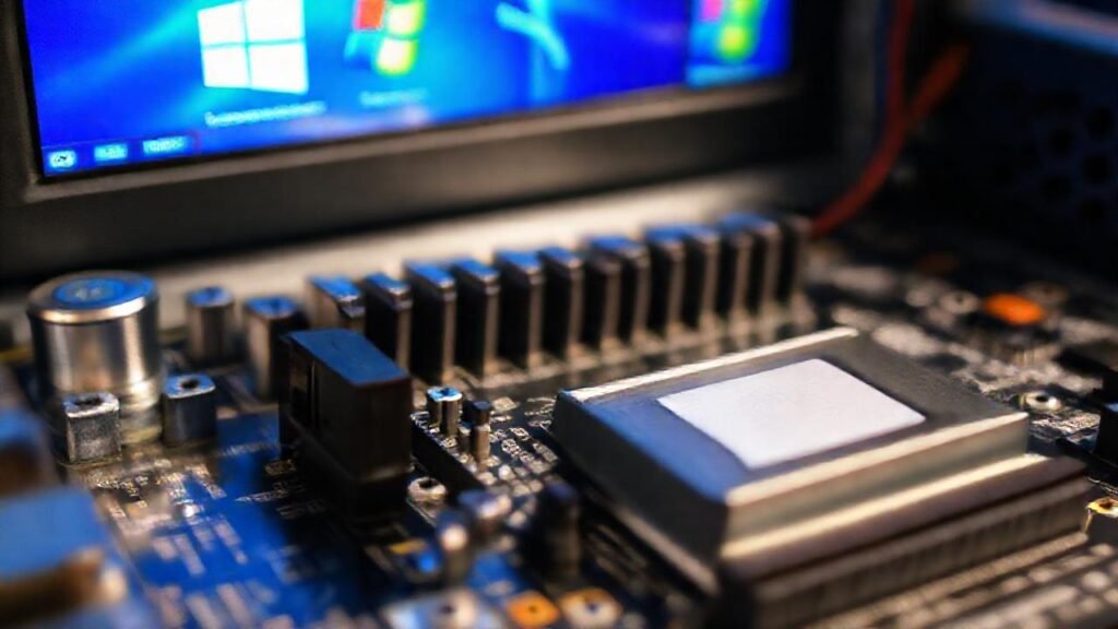 Tarjeta madre muestra errores de Windows