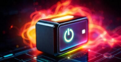 Un PC compacto emite energía futurista