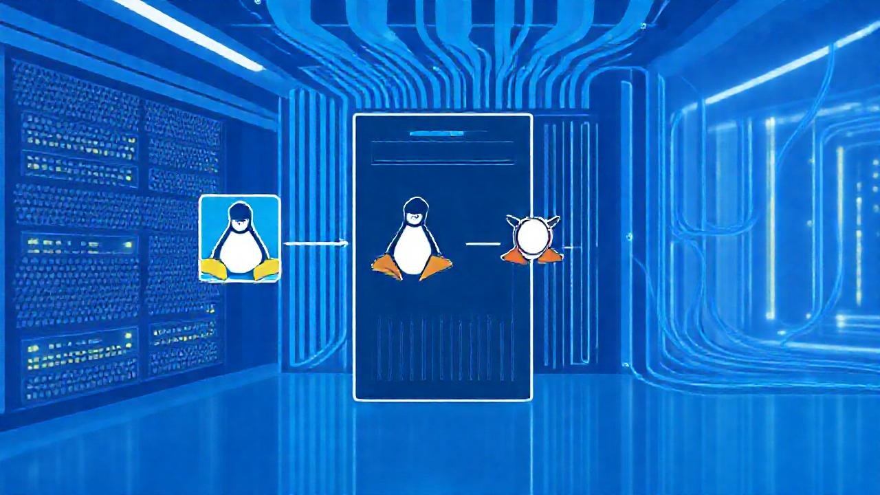 Servidor Linux con interfaz limpia