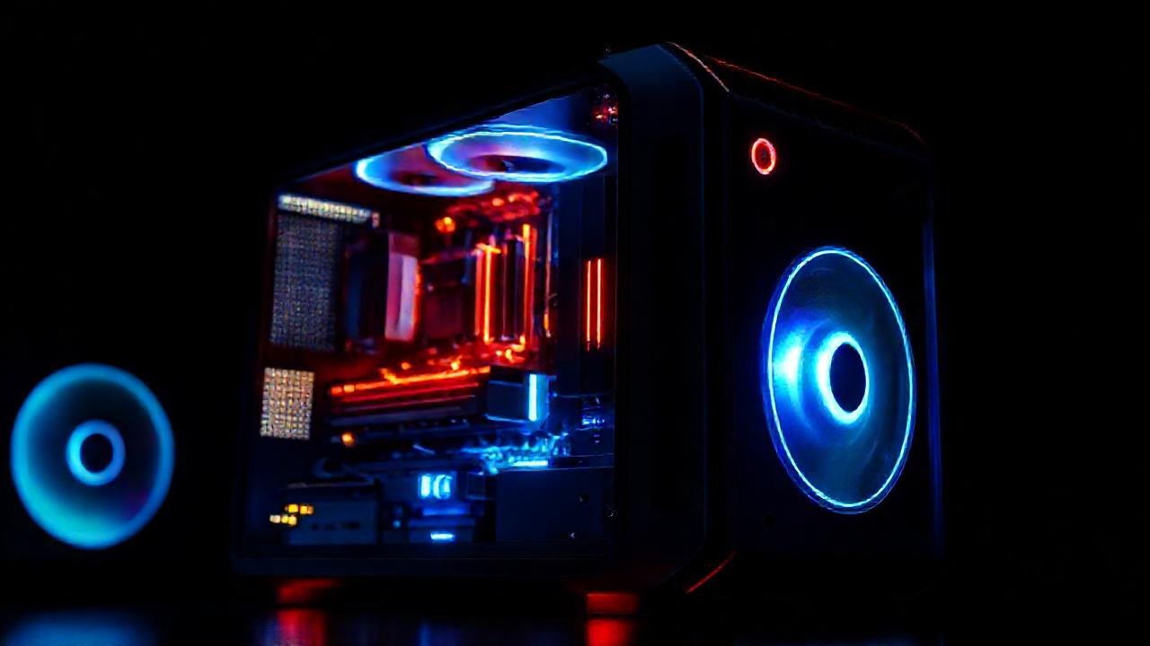 PC gaming futurista y sofisticado