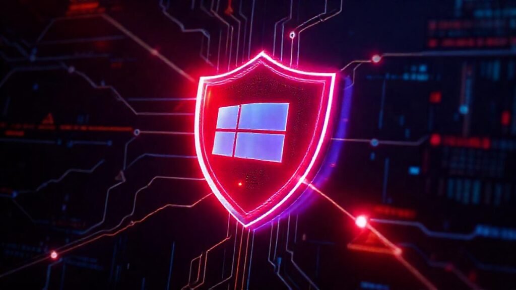 Protección digital con alerta y diseño