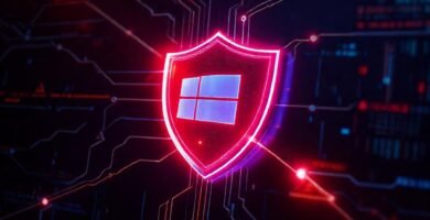 Protección digital con alerta y diseño