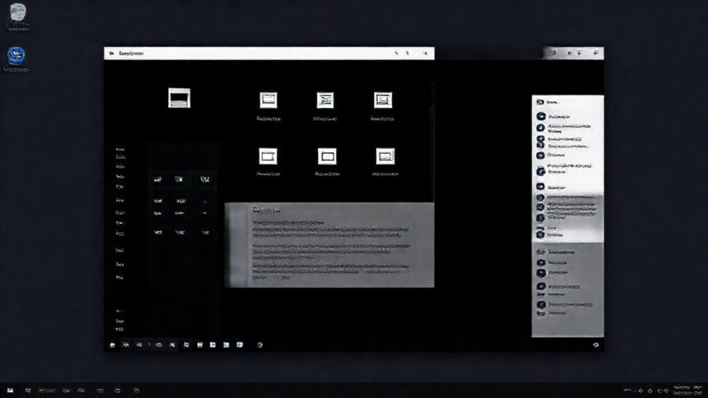 Dark Windows UI ofrece una interfaz moderna y clara