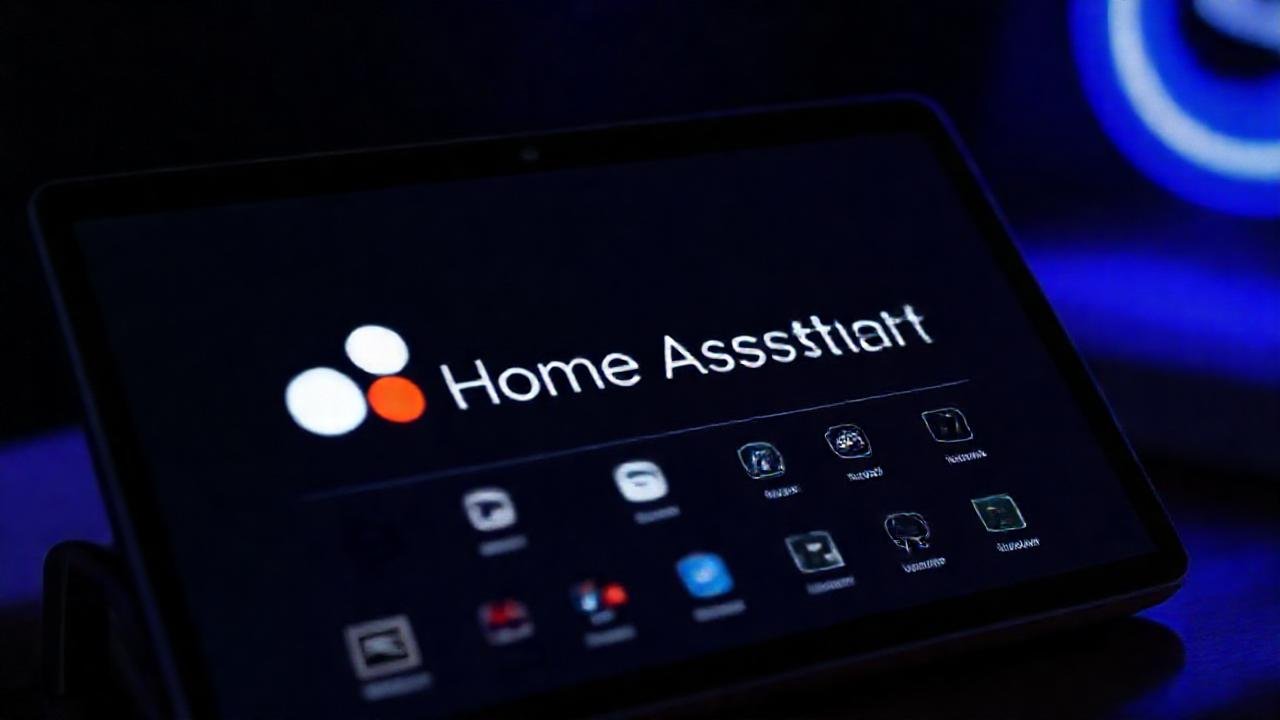 Tablet Android domina hogar inteligente moderno