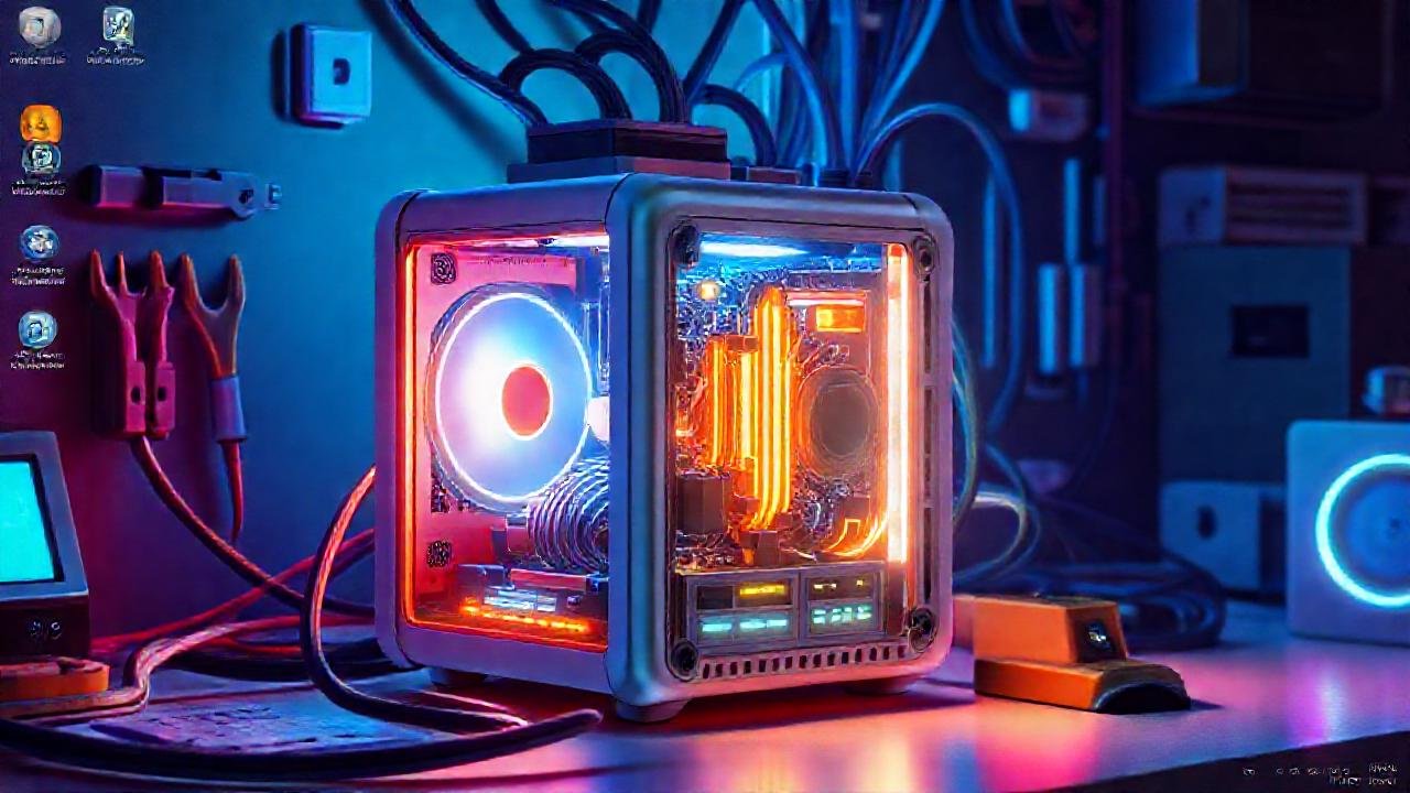 Una PC minúscula, visualmente impecable y técnica