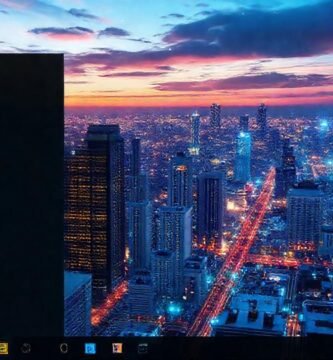 Windows 10: interfaz digital futurista y limpia