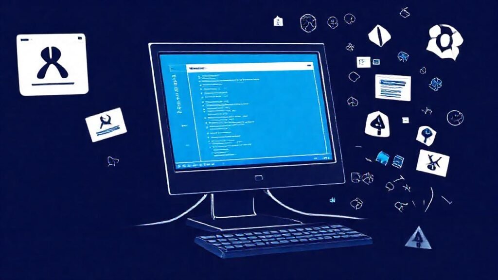 Ordenador falla: caos digital frustrante