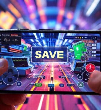 Un emulador Android muestra un juego vibrante