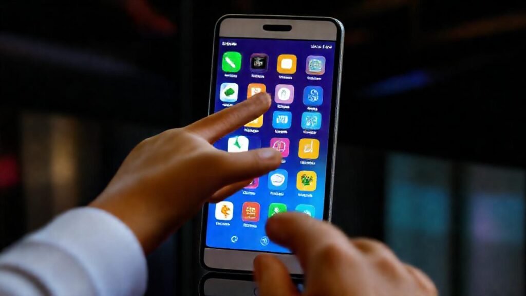 Un smartphone intuitivo y colorido