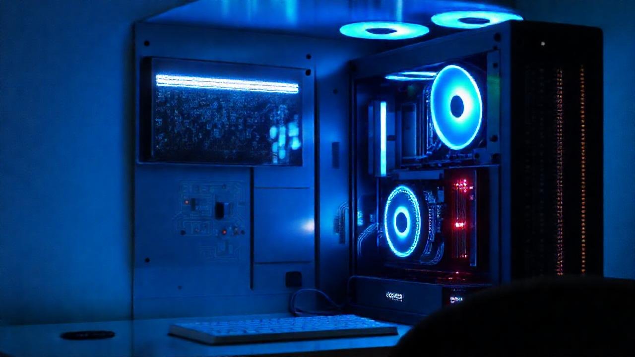 Un PC minimalista ilumina la productividad