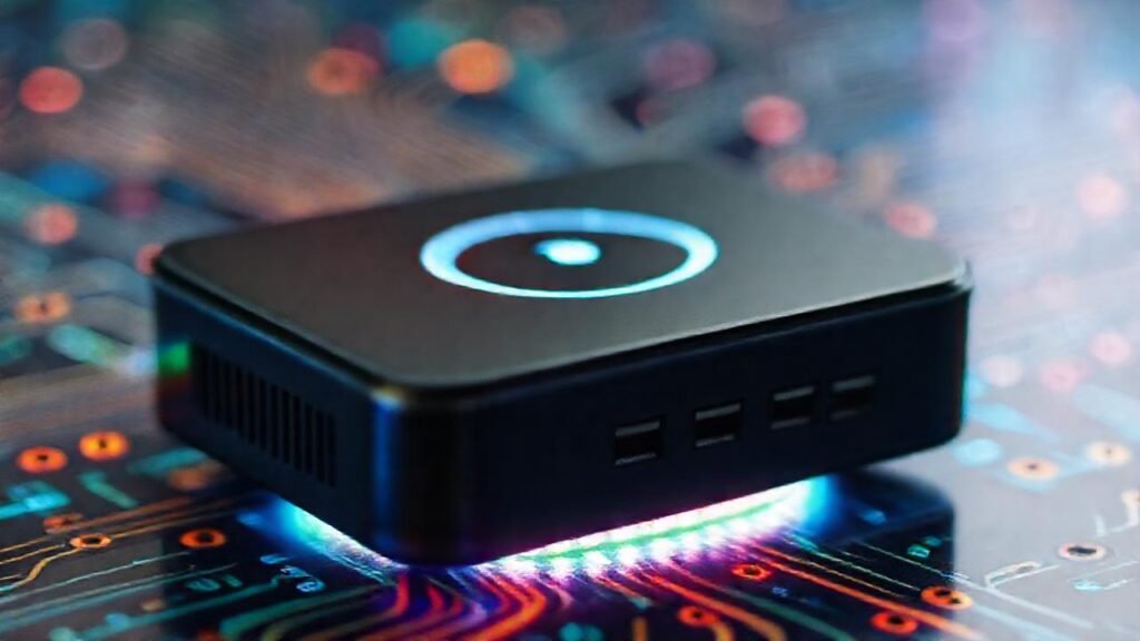 Un gadget tecnológico rápido y brillante