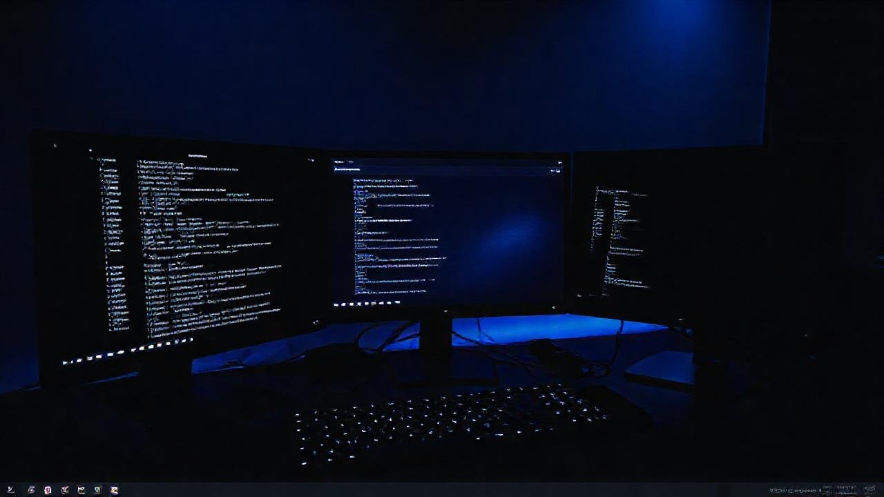 Linux oscuro: limpio, profesional e informativo