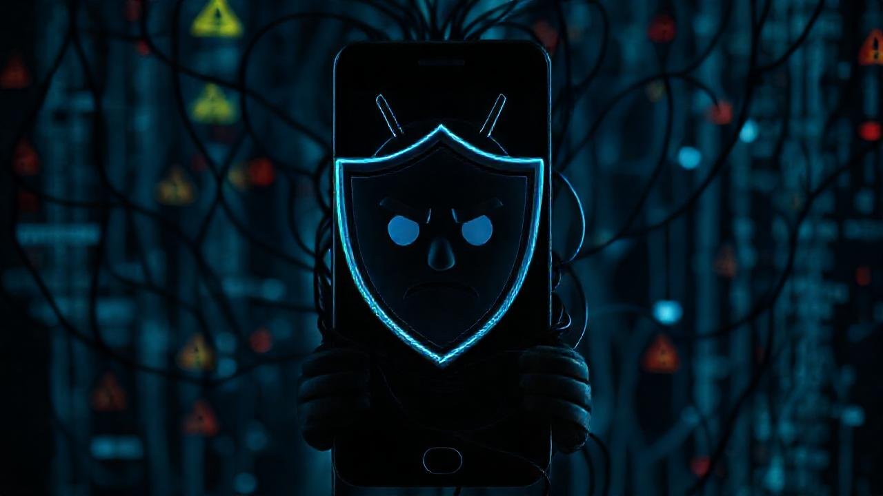 Un teléfono oscuro revela riesgos digitales