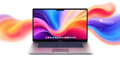 MacBook Pro: diseño creativo y vibrante